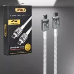 EPIMAX EC-121 وات65 کابل دوسرتایپ سی