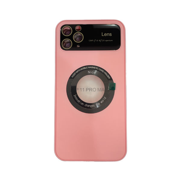 CASE صورتی گارد مگ سیف دار ایفون CASE 13PRO MAX صورتی - Image 1