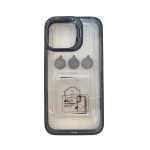 گارد استند دار لنز دار آیفون  14PRO MAX مشکی