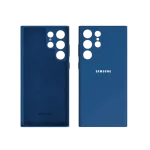 گارد سیلیکون اورجینال S22 ULTRA ابی