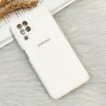 گارد سیلیکون اورجینال A22 4G سفید