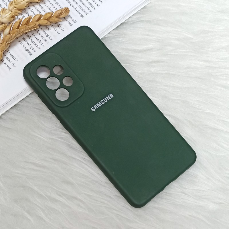 قاب-سیلیکونی-اورجینال-زیربسته-samsung-a73 (4) گارد سیلیکون اورجینال A73 سبز - Image 1