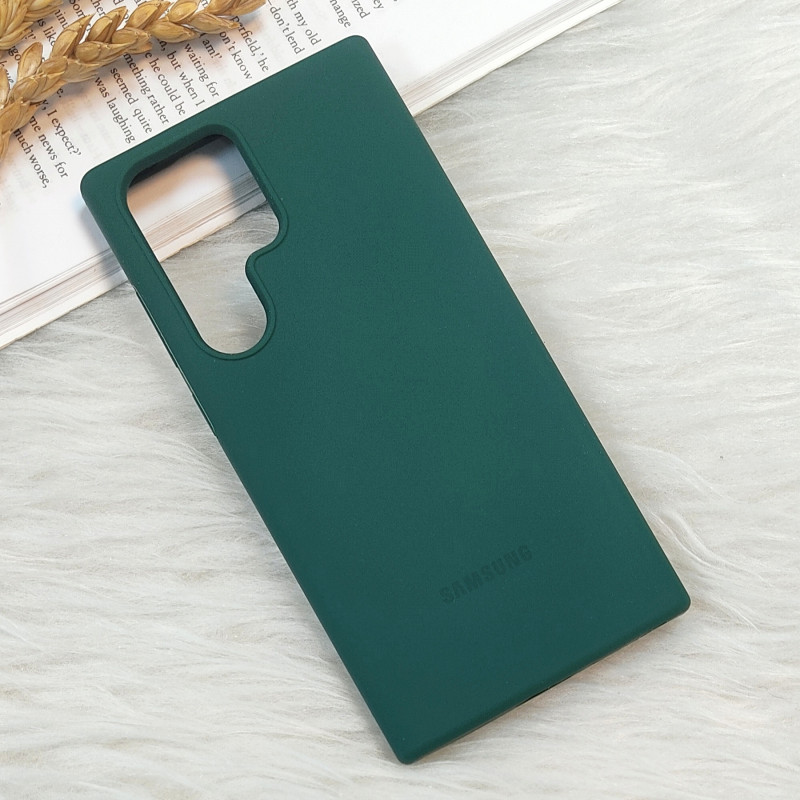 قاب-سیلیکونی-اورجینال-زیربسته-samsung-s23-ultra (2) گارد سیلیکون اورجینال S23 ULTRA سبز - Image 1