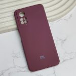 گارد سیلیکون اورجینال NOTE11 PRO/NOTE12 PRO زرشکی