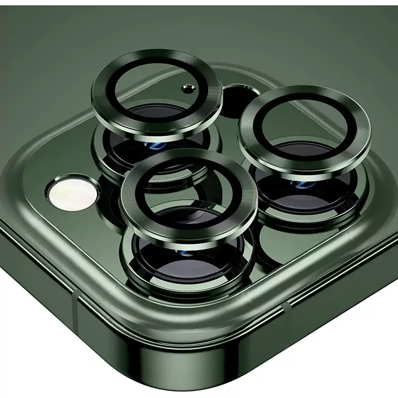سبز ایفونی محافظ دوربین ایفون 13 سبز یشمی - Image 1