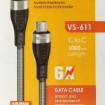 کابل شارژ دوسر تایپ سی VSMART VS-611